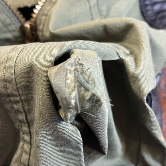 LA Hearts Military, Utility Style Army Green Mesh Back Gilet / Vest. Size M - Picture 11 of 11